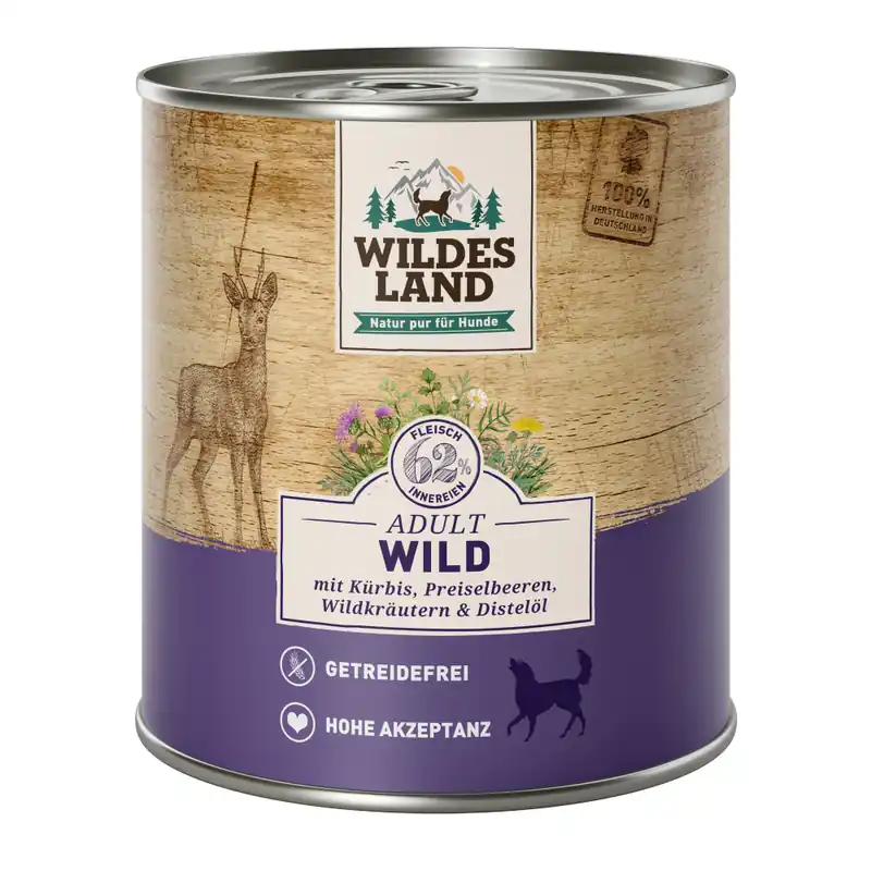 Bestpreis WILDES LAND Wild+Kürbis 800 g